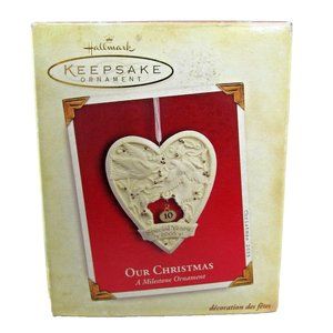 Hallmark Keepsake 2005 Our Christmas (A Milestone Ornament) with Box